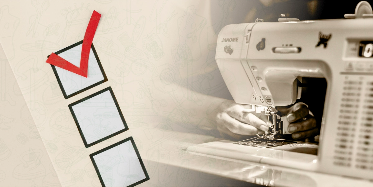 Co powinna mieć maszyna do szycia? Maszyna z funkcjami i listą kontrolną.